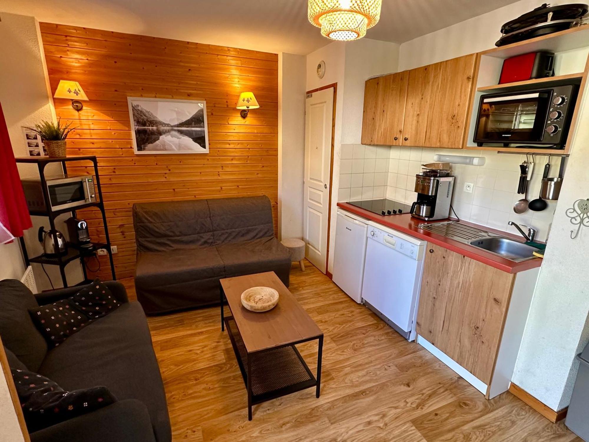 Charmant Appartement Confortable Pour 6 Personnes 40M2 Pied Pistes, Piscine, Wifi, Parking Chamrousse Zewnętrze zdjęcie