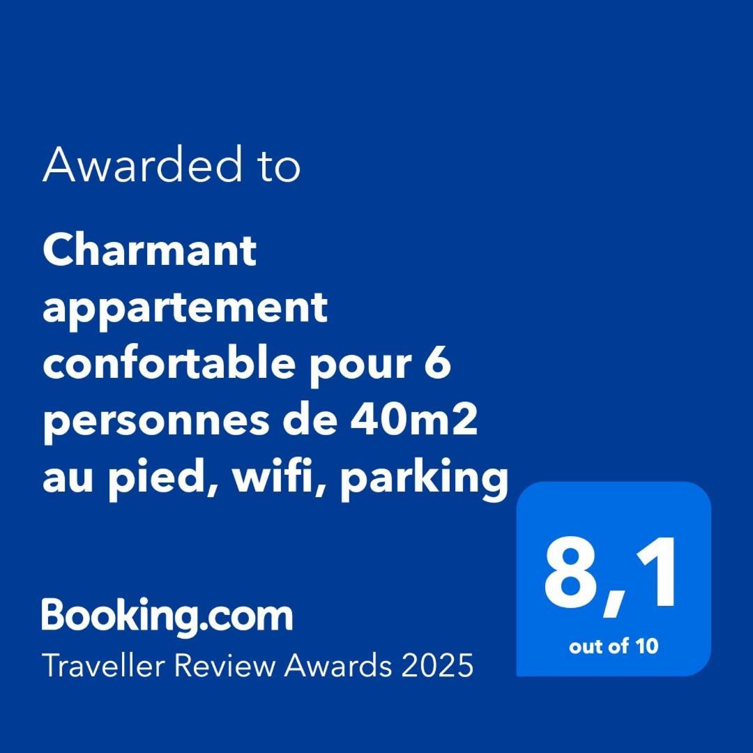 Charmant Appartement Confortable Pour 6 Personnes 40M2 Pied Pistes, Piscine, Wifi, Parking Chamrousse Zewnętrze zdjęcie
