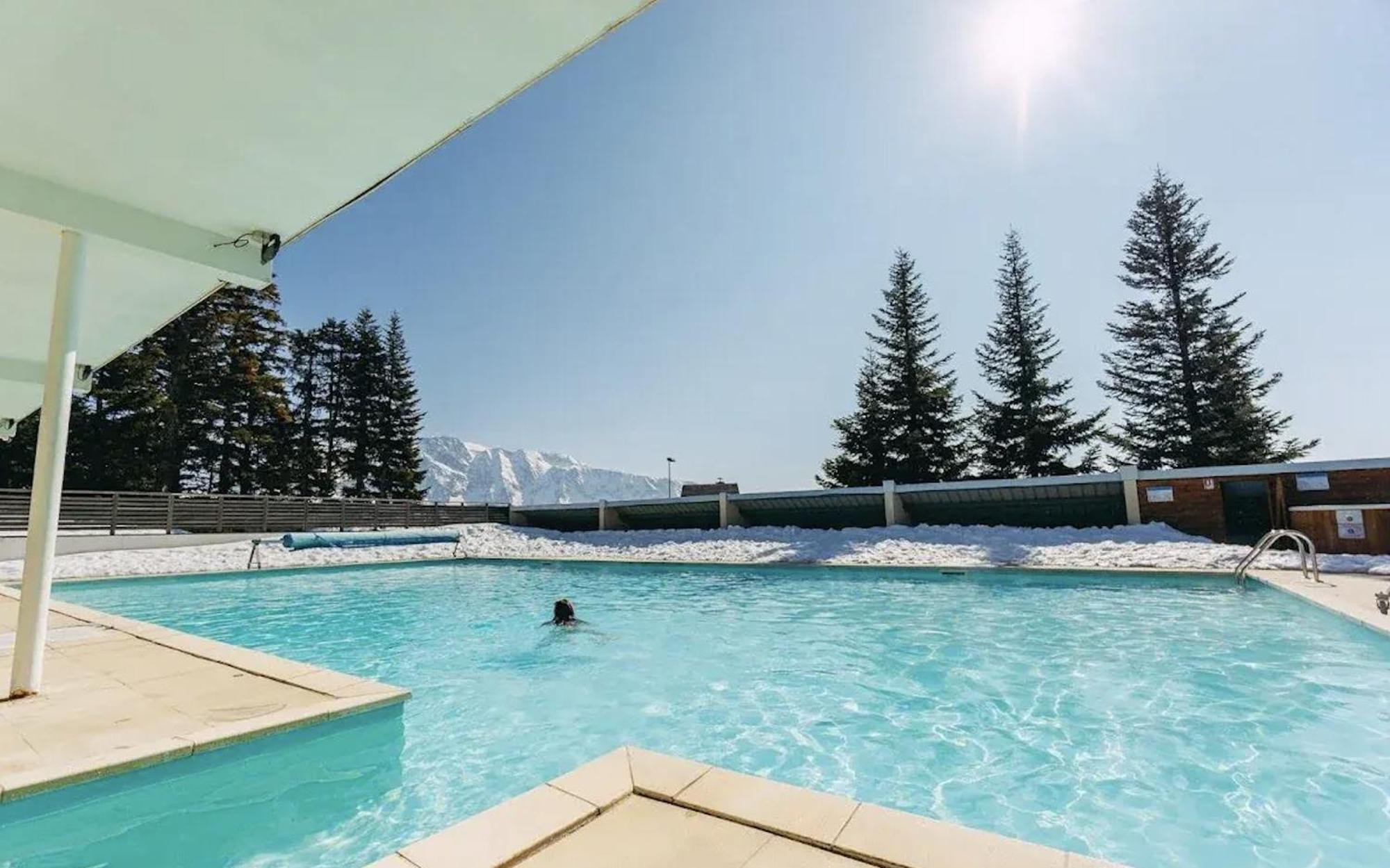 Charmant Appartement Confortable Pour 6 Personnes 40M2 Pied Pistes, Piscine, Wifi, Parking Chamrousse Zewnętrze zdjęcie